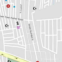Azeem Pura Karachi Map Karachi, Azeem Pura Graveyard